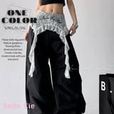 ワイドパンツ ゆったり レース | Belle Cie | 詳細画像1