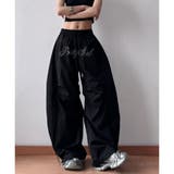 ブラック | ワイドパンツ Y2K ゆるだぼ | Belle Cie