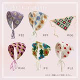 バブーシュカ ヘッドスカーフ かぎ針編み | Belle Cie | 詳細画像9 