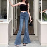 フレアデニムパンツ ジーンス デニム | Belle Cie | 詳細画像11 