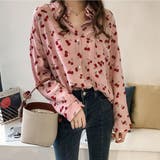 ピンク | シャツ 長袖 ブラウス | Belle Cie