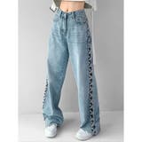 デニムパンツ ワイド ストレート | Belle Cie | 詳細画像4 