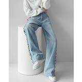 デニムパンツ ワイド ストレート | Belle Cie | 詳細画像8 