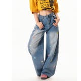 ワイドパンツ ストレート デニムパンツ | Belle Cie | 詳細画像10 