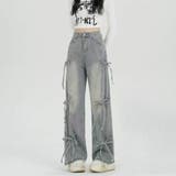 デニムパンツ ワイド ストレート | Belle Cie | 詳細画像4 