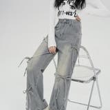 デニムパンツ ワイド ストレート | Belle Cie | 詳細画像9 