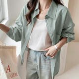 シャツ 羽織り オーバーシャツ | Belle Cie | 詳細画像8 