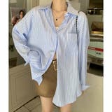 シャツ 開襟 長袖 | Belle Cie | 詳細画像7 