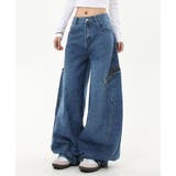 デニム ロングパンツ バレルレッグ | Belle Cie | 詳細画像12 