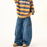 デニム ロングパンツ バレルレッグ | Belle Cie | 詳細画像13 