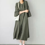 シャツ ロングワンピース シャツワンピース | Belle Cie | 詳細画像4 