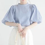 ブルー | ブラウス 半袖 トップス | Belle Cie