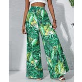 ワイドパンツ ウエストゴム 総柄 | Belle Cie | 詳細画像11 