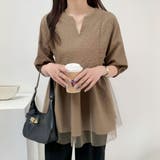 トップス チュニック ペプラム | Belle Cie | 詳細画像6 