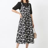 ブラック | ワンピース 半袖 Ａライン | Belle Cie