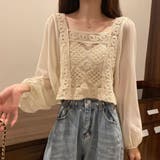 ブラウス クロシェ トップス | Belle Cie | 詳細画像11 