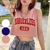 Tシャツ トップス ノースリーブ | Belle Cie | 詳細画像1 
