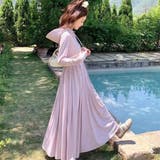 ラベンダー | ラッシュガード ワンピース ロング | Belle Cie