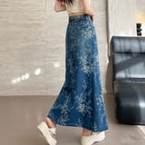 デニムスカート ロングスカート マーメイド | Belle Cie | 詳細画像9 