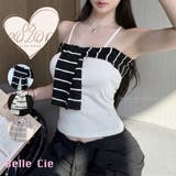 ベアトップ オフショル ボウタイ | Belle Cie | 詳細画像1 