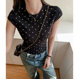 ドットTシャツ レディース ドット柄T | Belle Cie | 詳細画像4