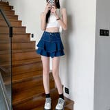 スカパン ティアード デニムパンツ | Belle Cie | 詳細画像7