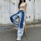 デニムパンツ レディース ワイドパンツ | Belle Cie | 詳細画像7