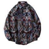 BB | ジャカード 柄シャツ 長袖 | At Marvelous