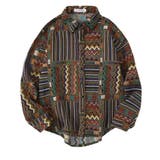 EE | ジャカード 柄シャツ 長袖 | At Marvelous