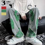 デニム デニムパンツ ダメージ加工 | At Marvelous | 詳細画像1