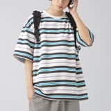 グレー | Tシャツ 半袖 ボーダー | At Marvelous