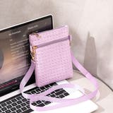 ラベンダー | ショルダーバッグ スマホケース 小型 | Belle Cie