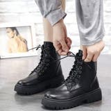 編み上げブーツ レディース 韓国ファッション | Belle Cie | 詳細画像7 