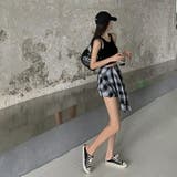 チェック スカパン スカートパンツ | Belle Cie | 詳細画像6