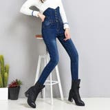 ハイウエスト スキニーパンツ スキニー | Belle Cie | 詳細画像6 