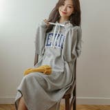 ビッグロゴ スウェットワンピ スウェット | Belle Cie | 詳細画像9