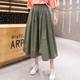 カーキ | ガウチョ カジュアル スカパン | Belle Cie