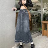 ロングスカート デニム レディース | Belle Cie | 詳細画像11 