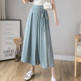 シフォン ガウチョ 韓国ファッション | Belle Cie | 詳細画像4