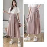 シフォン ガウチョ 韓国ファッション | Belle Cie | 詳細画像9