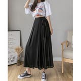 シフォン ガウチョ 韓国ファッション | Belle Cie | 詳細画像10