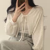 ショート丈 カーディガン サマーカーディガン | Belle Cie | 詳細画像5 