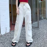 ホワイト | カーゴパンツ ズボン ロングパンツ | Belle Cie