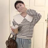 ホワイト | 長袖 トップス ロンT | Belle Cie