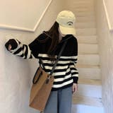 ニット ハーフジップ プルオーバー | Belle Cie | 詳細画像11 