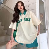 Tシャツ ハーフジップ 半袖 | Belle Cie | 詳細画像4 