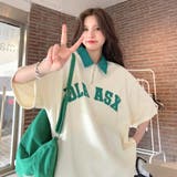 Tシャツ ハーフジップ 半袖 | Belle Cie | 詳細画像6 