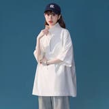 Tシャツ ハーフジップ 半袖 | Belle Cie | 詳細画像5