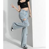 デニム デニムロングパンツ ロング | Belle Cie | 詳細画像5 