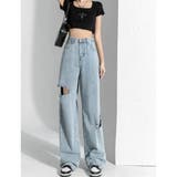 デニム デニムロングパンツ ロング | Belle Cie | 詳細画像7 